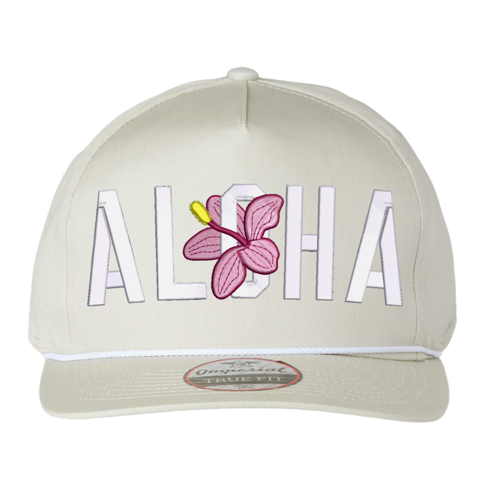 Limited Edition ALOHA - The Barnes Cotton Cap (Left Side-Facing Logo)