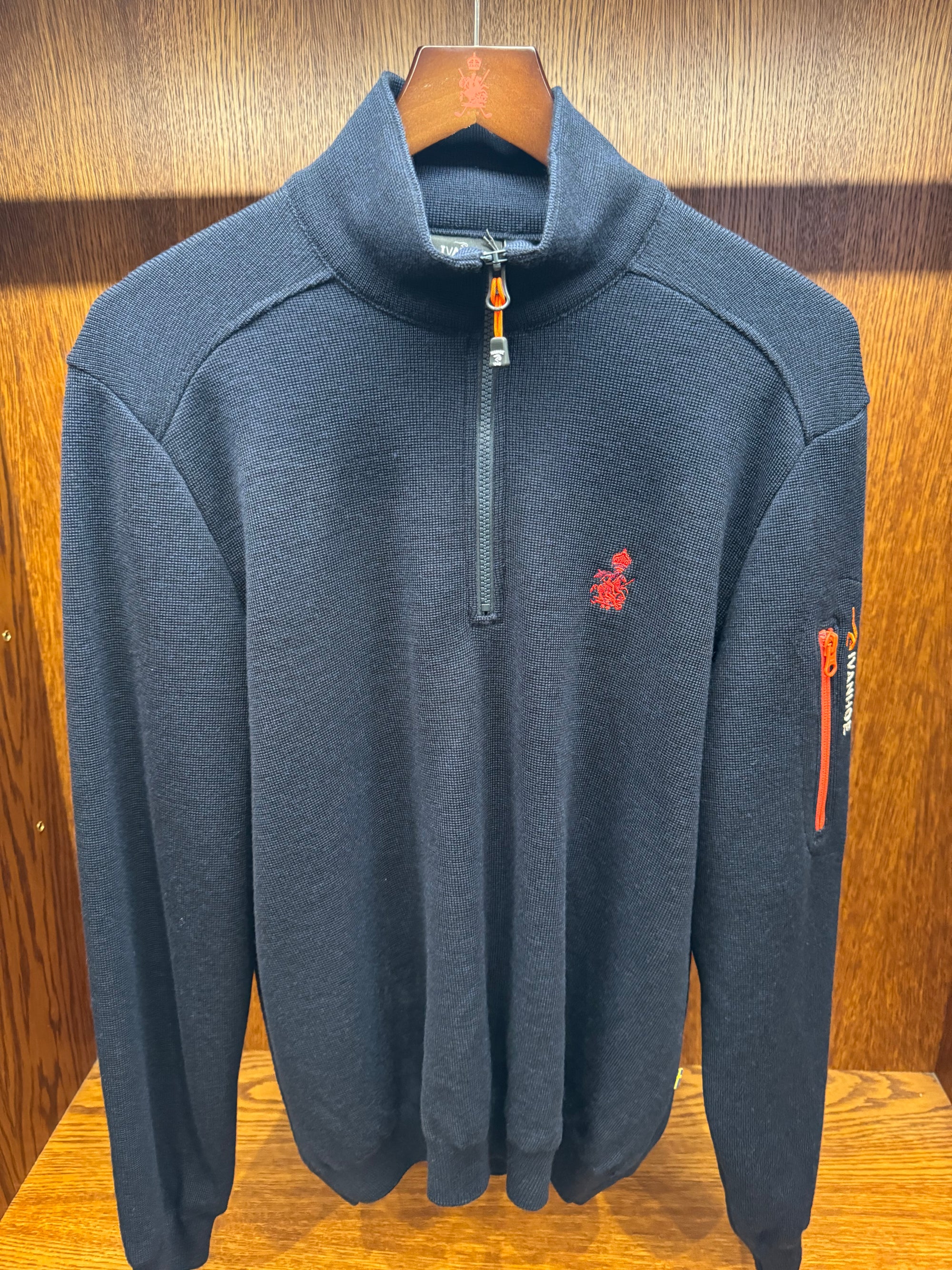 IVANHOE HADAR 1/2 ZIP NAVY