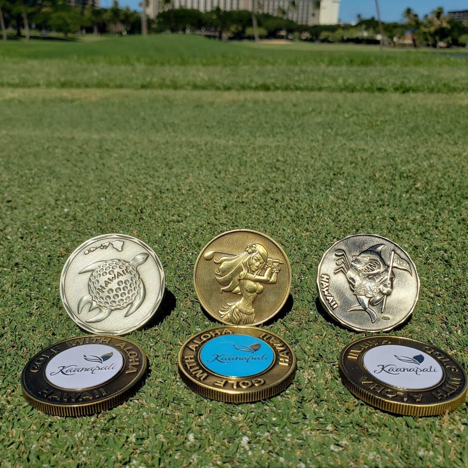 Golf with Aloha Coin