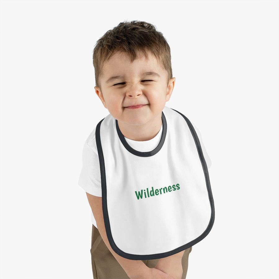 Wilderness Baby Trim Jersey Bib