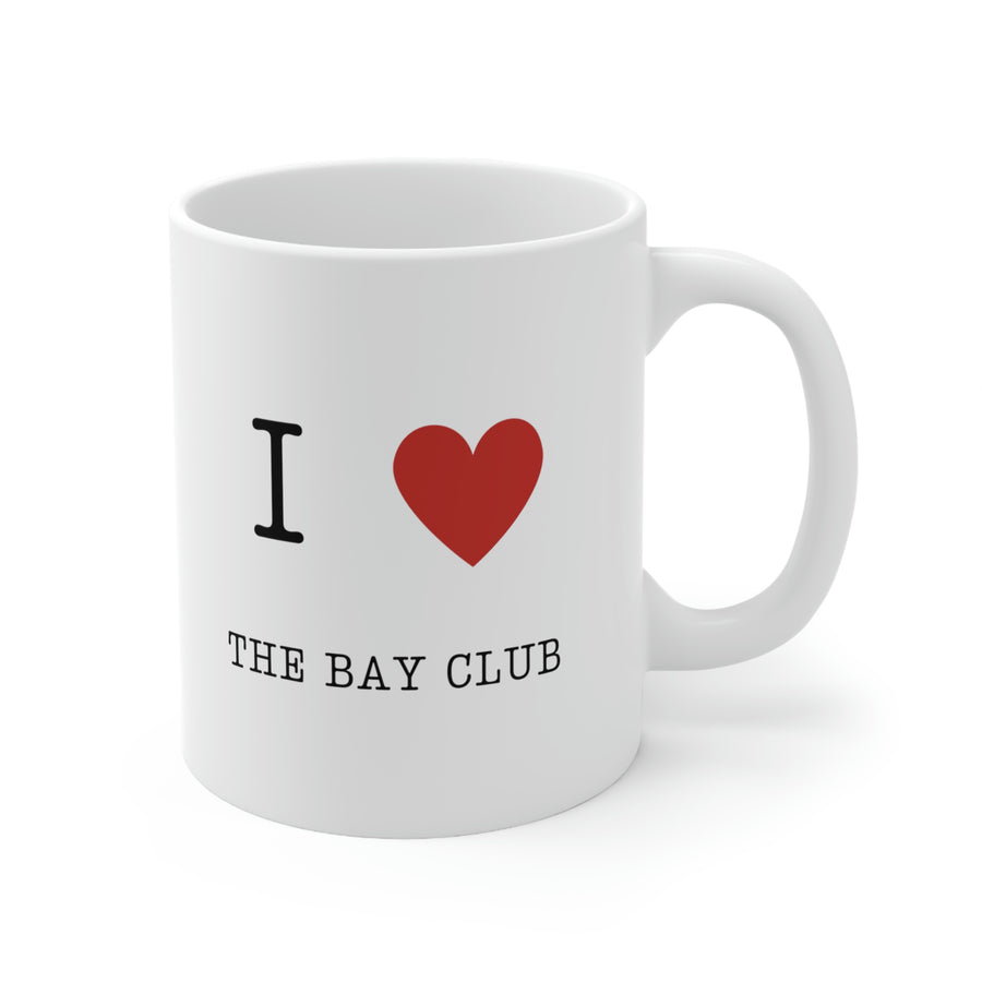Love Your Club Mug 11oz - The Bay Club